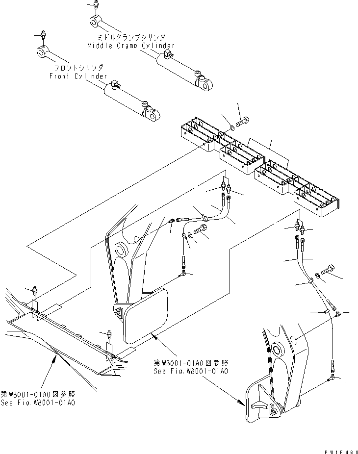 Подножка 208-871-2870 KOMATSU