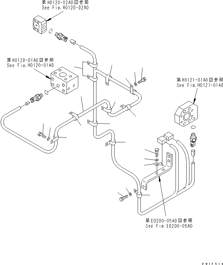 Жгут проводов 21N-06-33510 KOMATSU