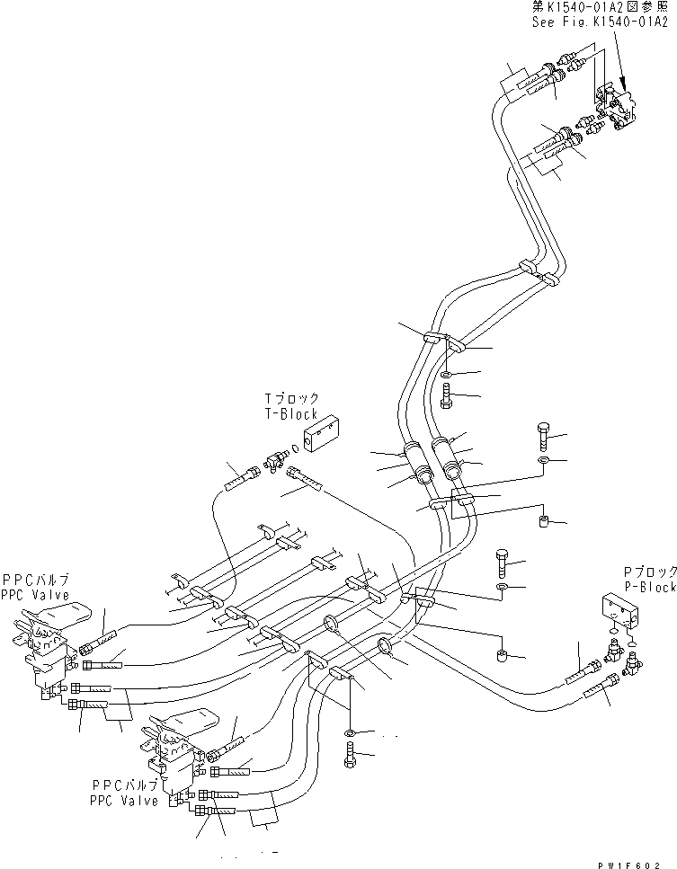 Шланг 21M-62-17550 KOMATSU
