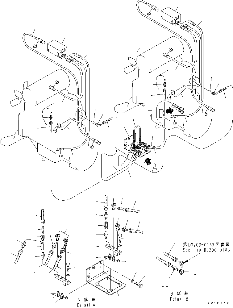 Шланг 07623-00428 KOMATSU