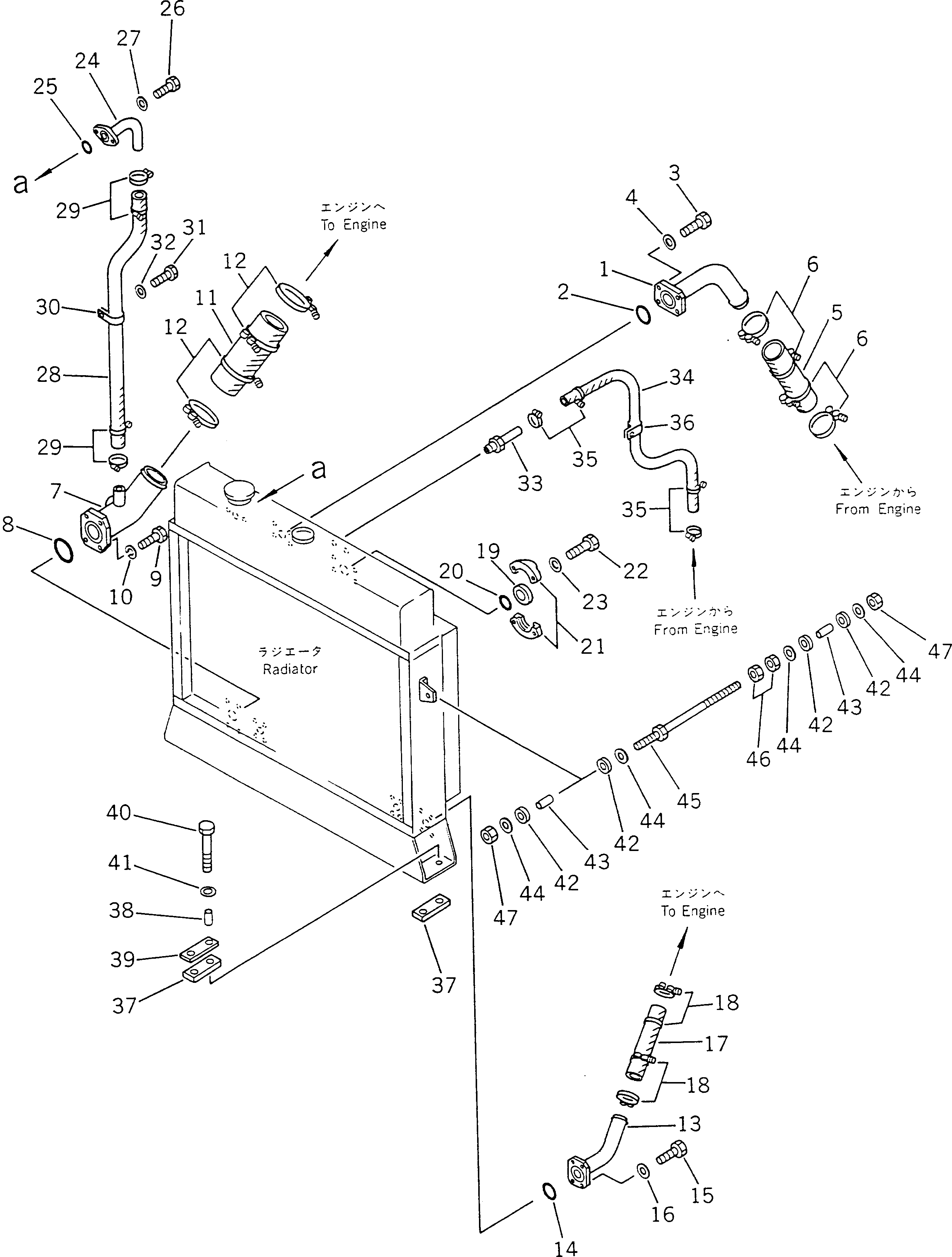 Головка 07378-12400 KOMATSU
