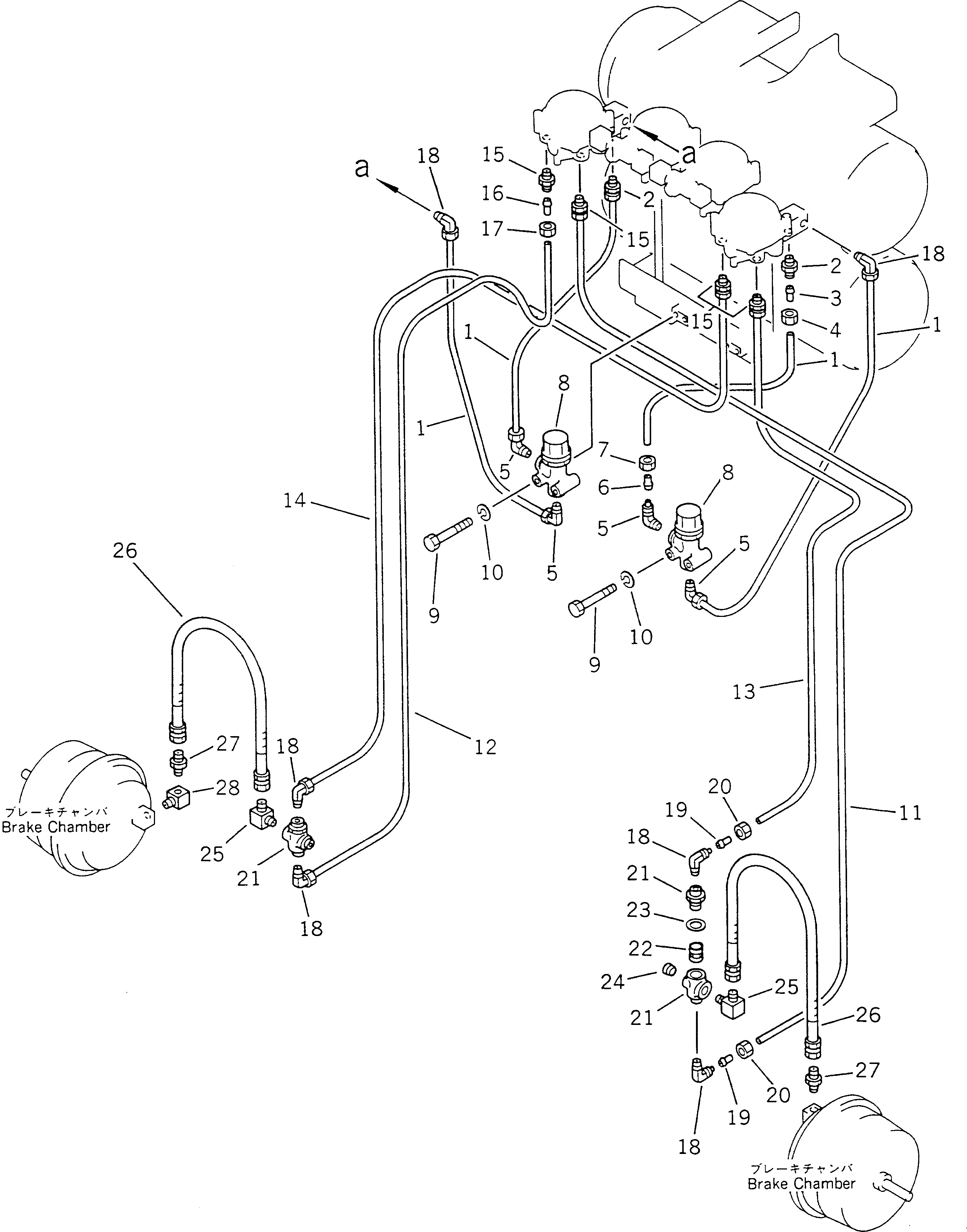PROTECTION VALVE A. 281-34-13800 KOMATSU