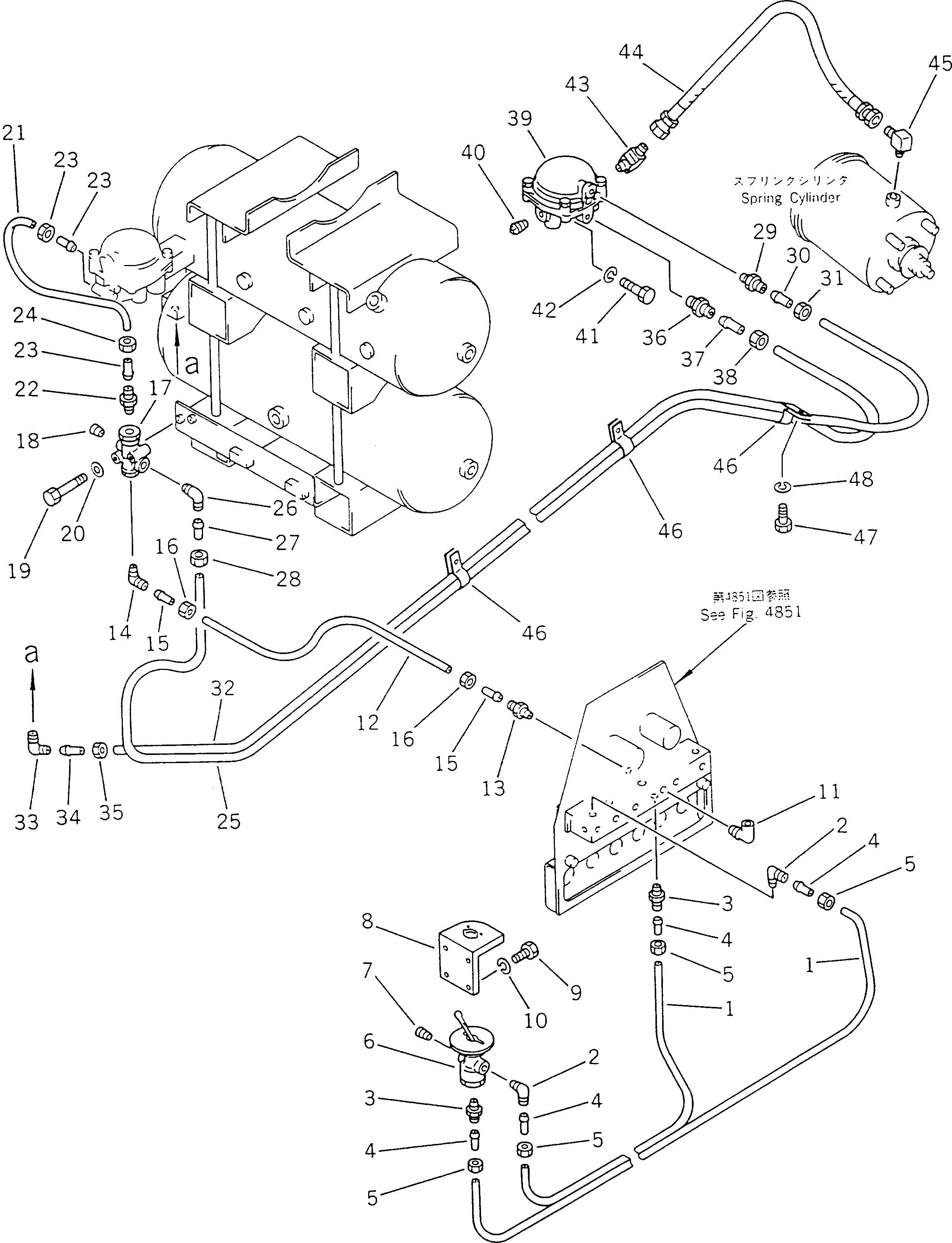 Трубка 07822-00846 KOMATSU
