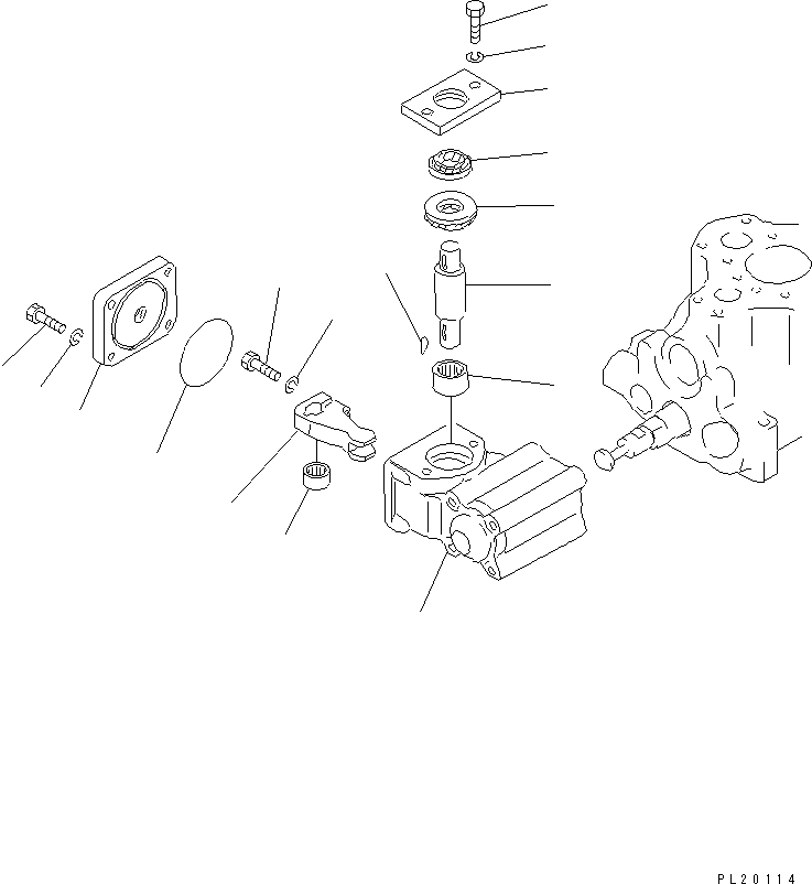 HOIST VALVE ASS'Y (700-91-16001) KOMATSU