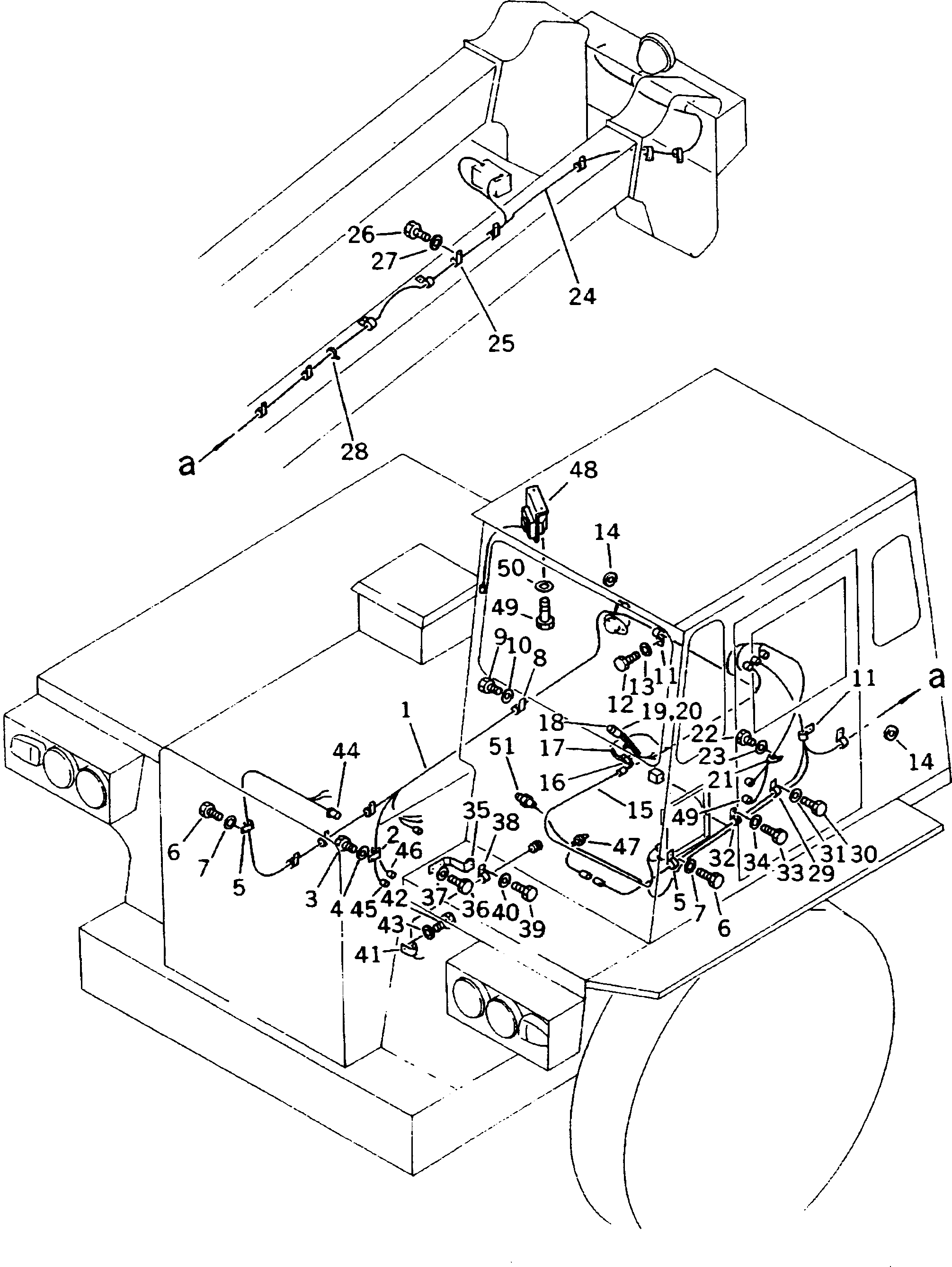 WIRING 567-06-42151 KOMATSU