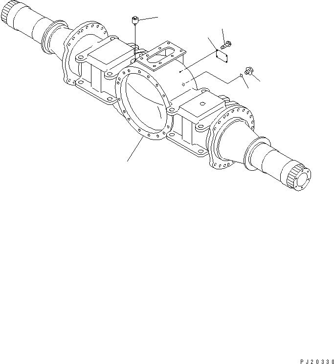 Картер 567-22-43102 KOMATSU