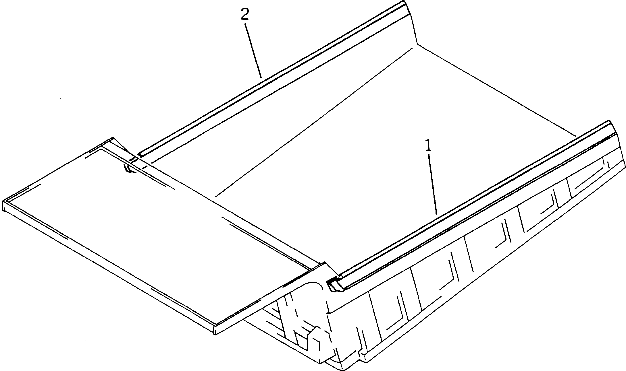 EXTENSION,L.H. 566-95-64110 KOMATSU