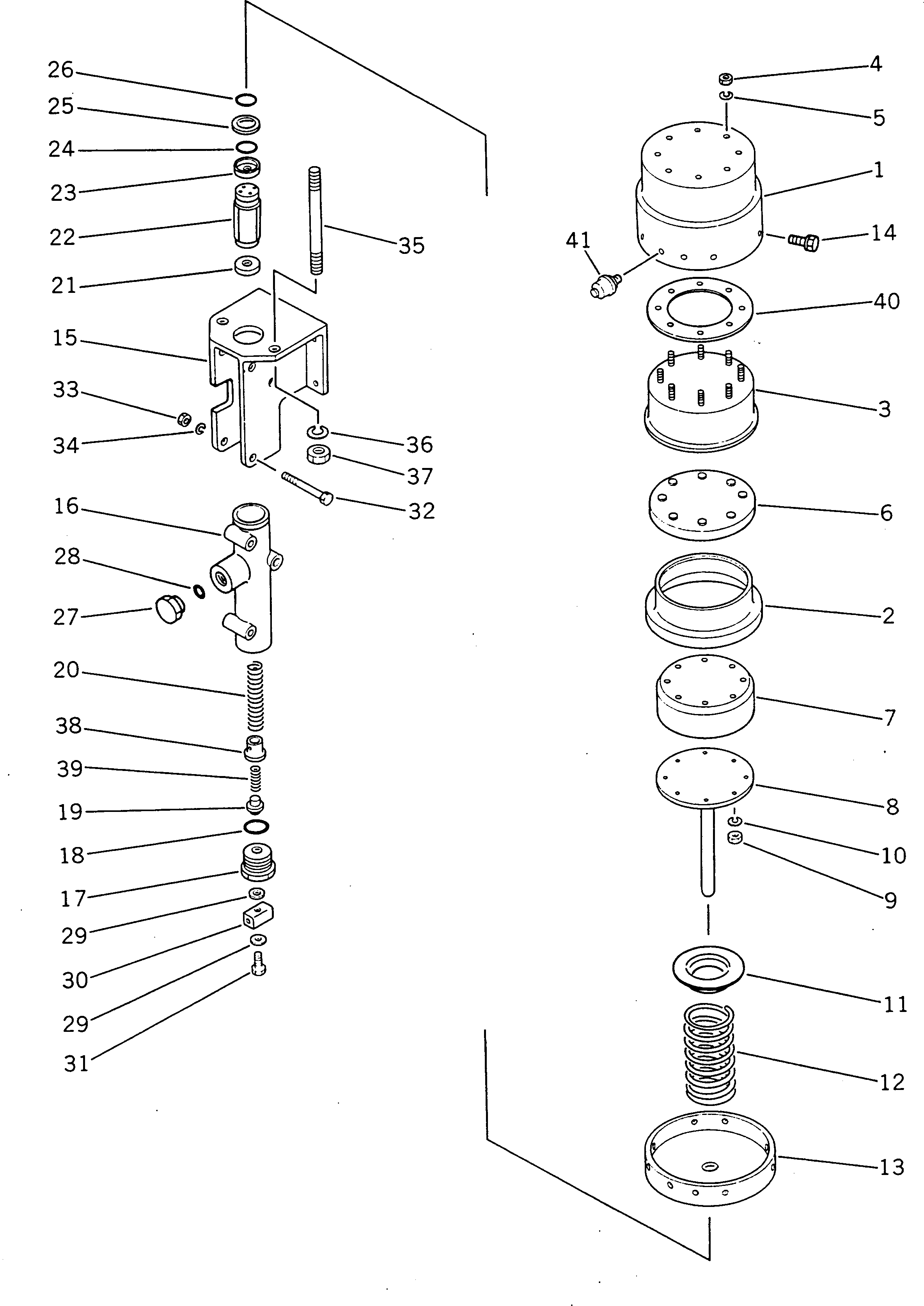 BOLT AND WASHER 566-35-16680 KOMATSU