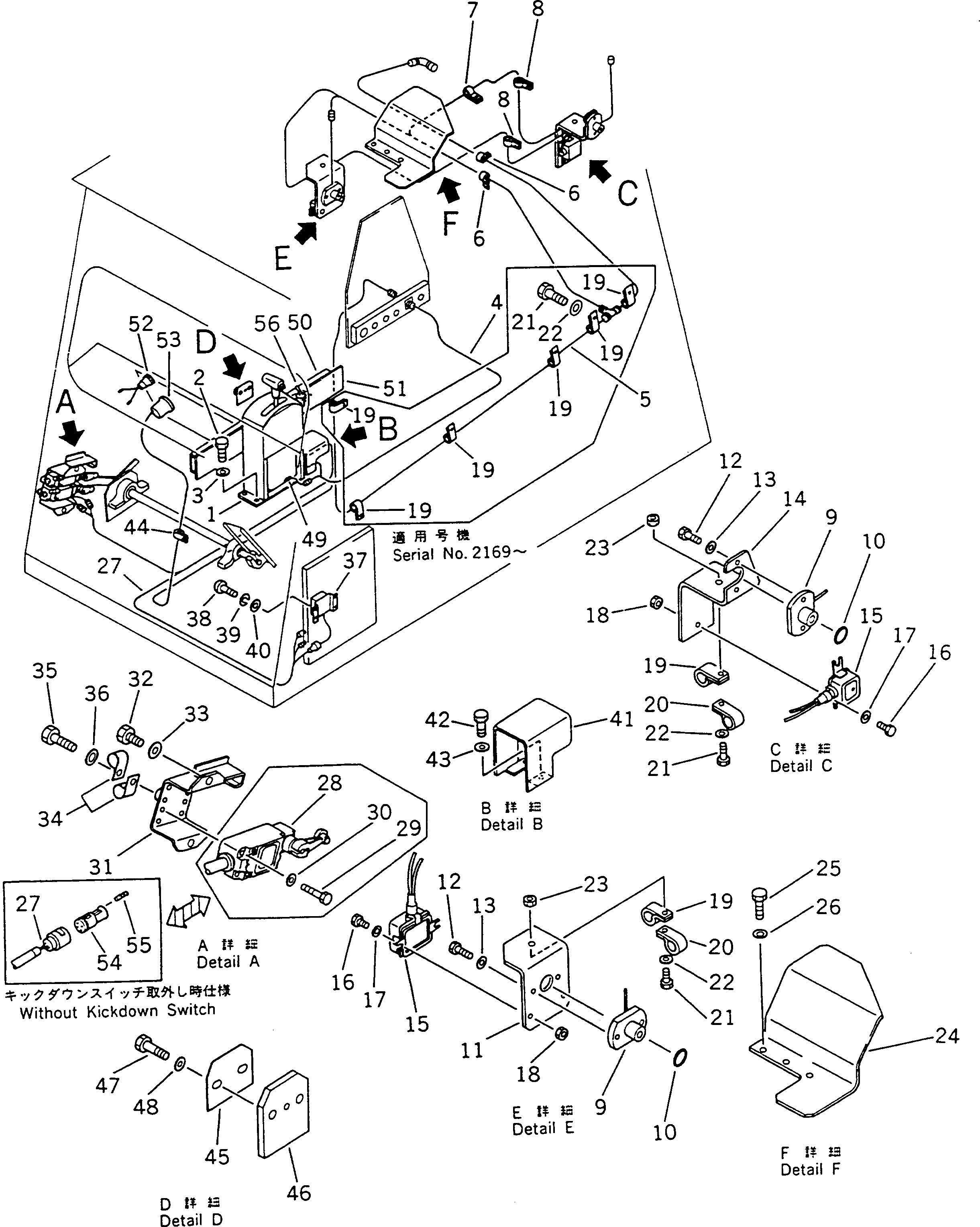 датчик скорости 287-17-28611 KOMATSU