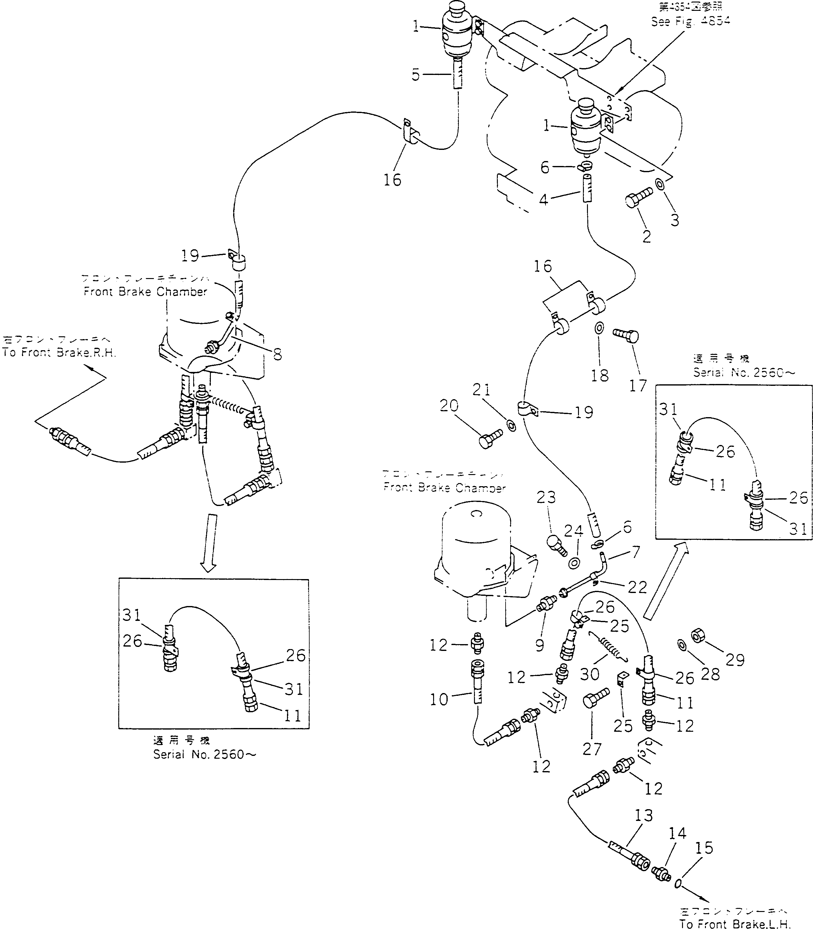 RESERVOIR ASS'Y,(SEE FIG 3631) (567-35-41500) KOMATSU