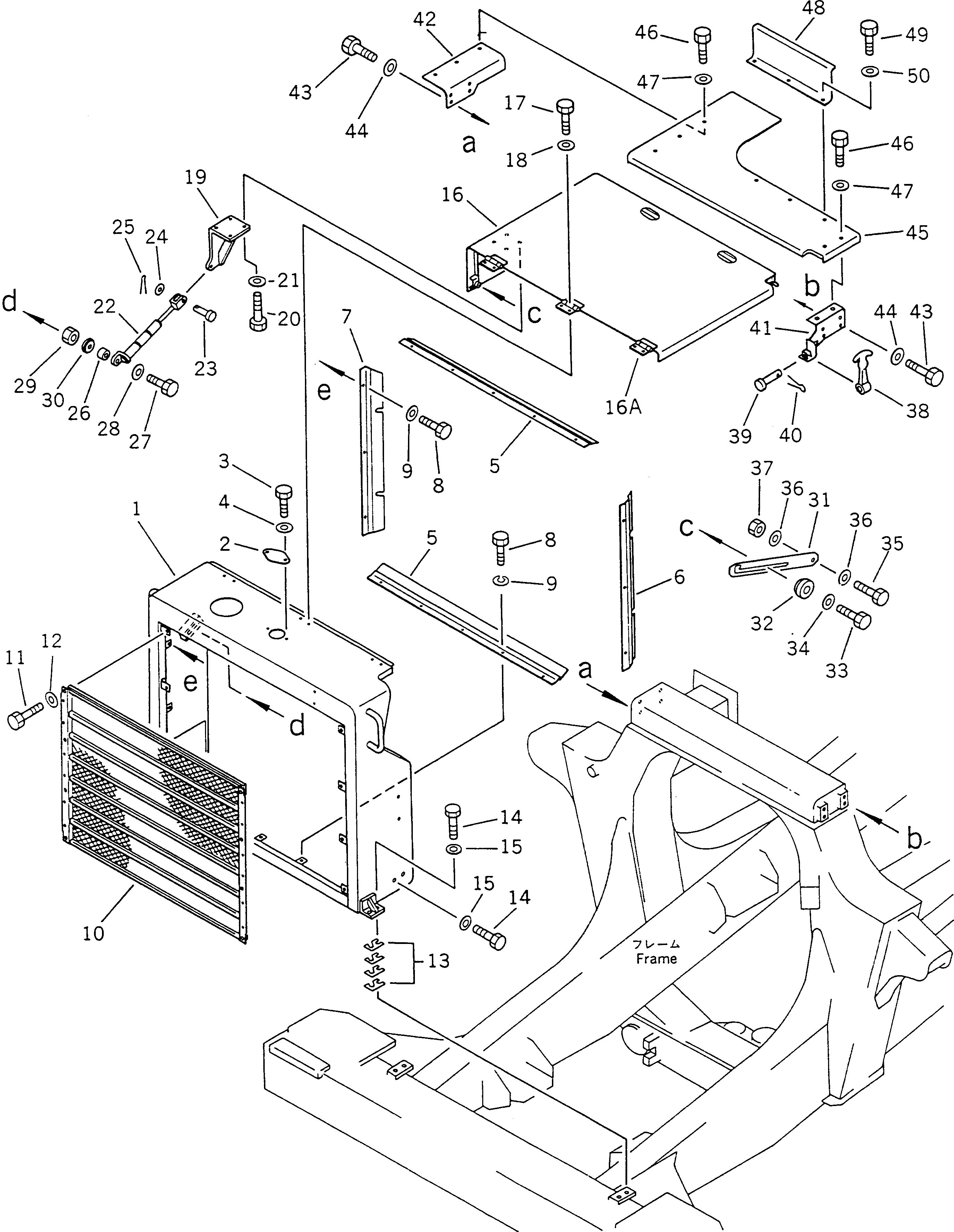 HOOD,REAR 566-54-81130 KOMATSU