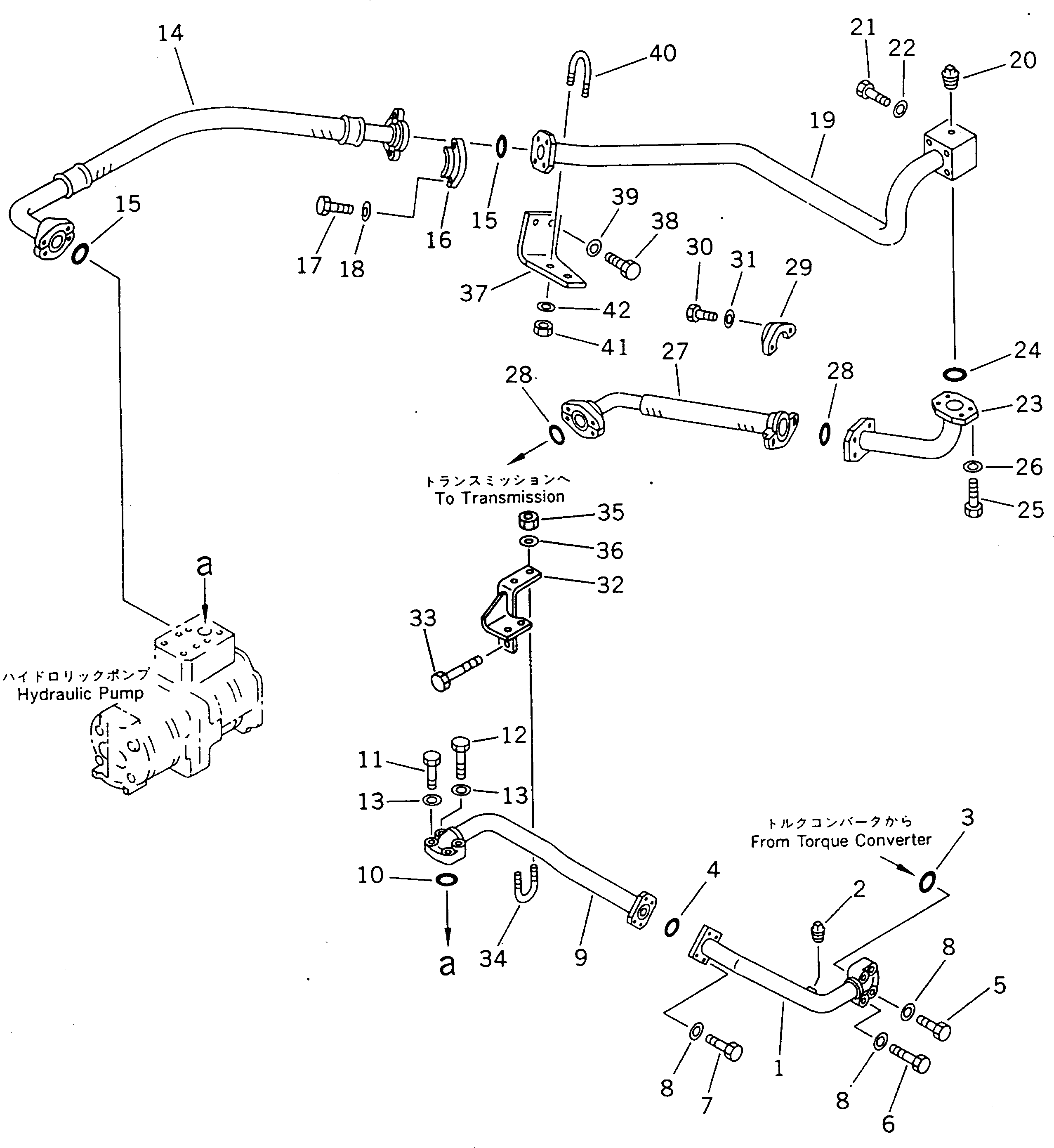 Шланг 07298-02010 KOMATSU