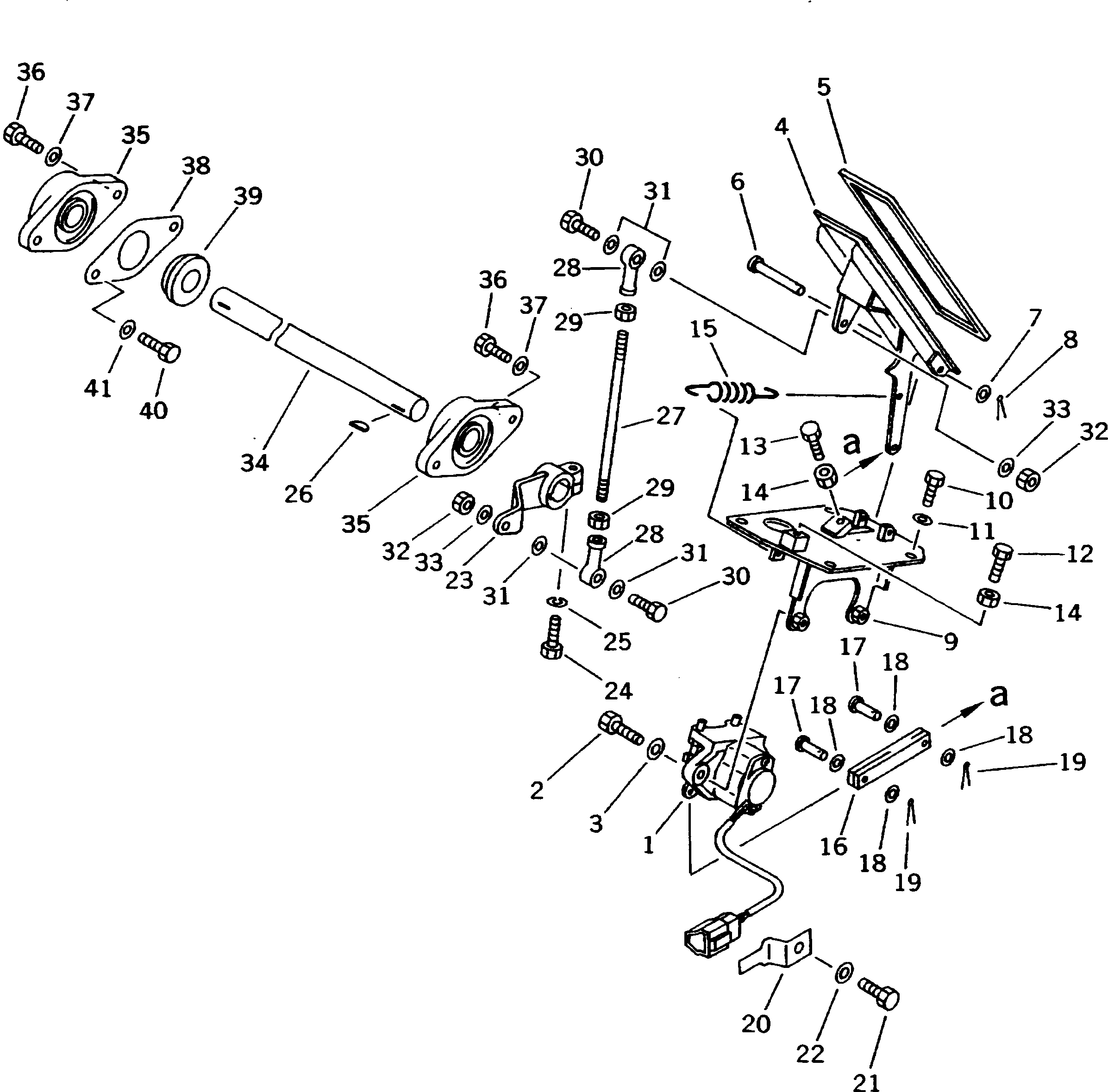SENSOR,THROTTLE (\2\7861-92-4031) KOMATSU
