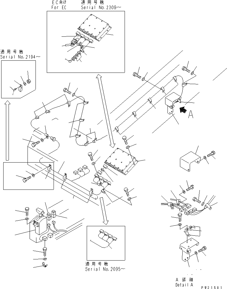 WIRING HARNESS,(FOR EC REGULATION) 569-06-6A110 KOMATSU