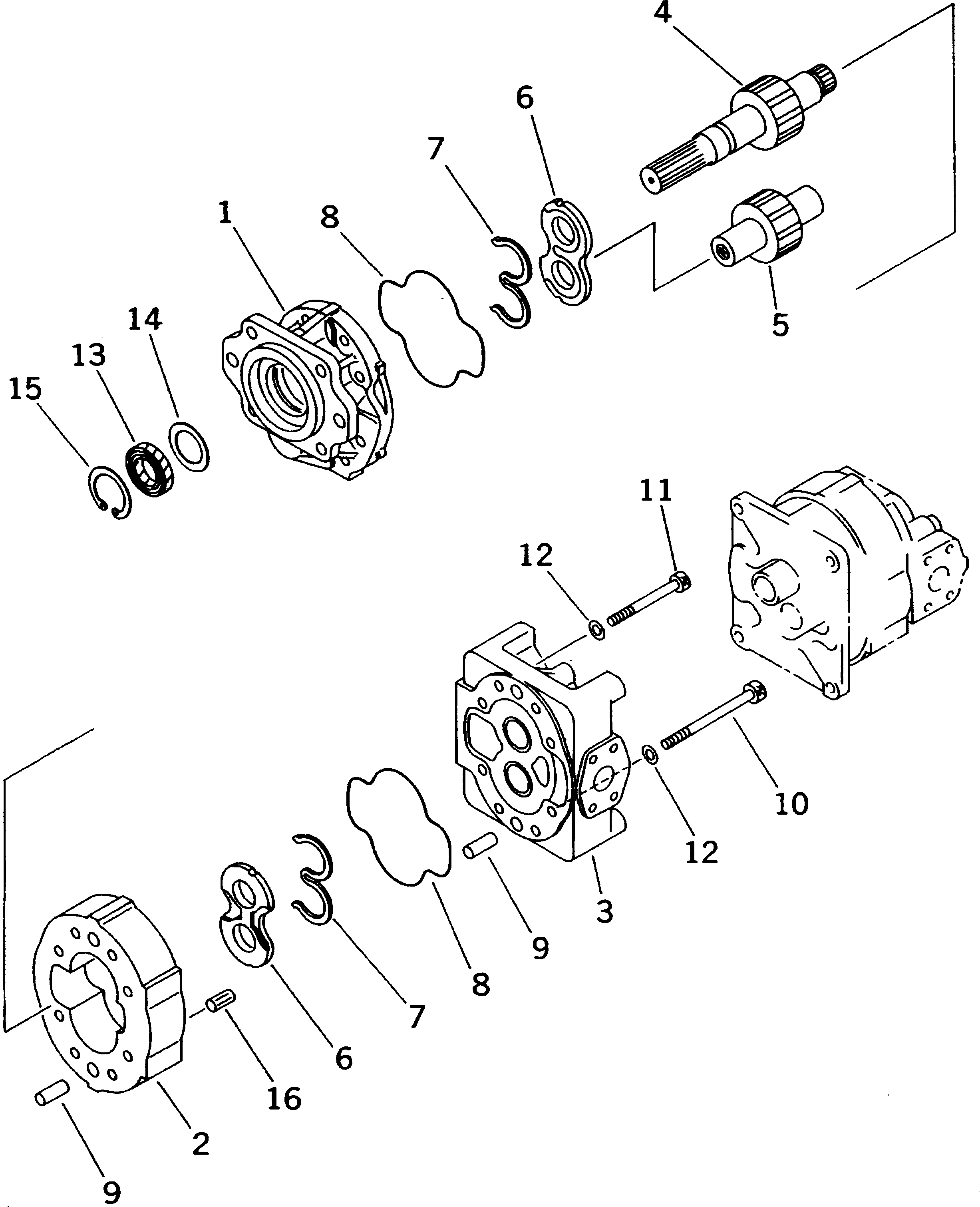 Корпус редуктора (\7\705-17-49010) KOMATSU