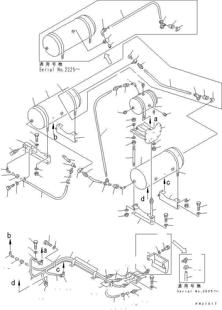 BRACKET,(FOR EC REGULATION) 561-35-63530 KOMATSU