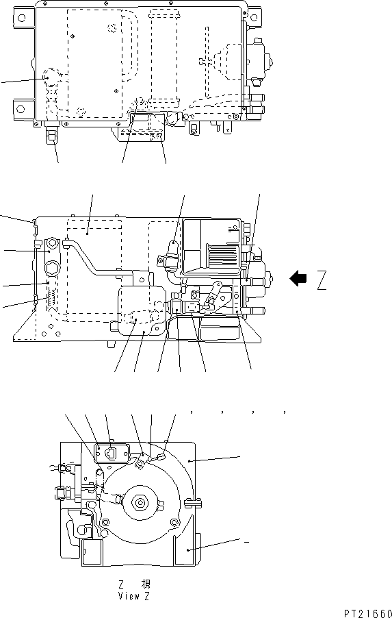 Испаритель ND447600-1870 KOMATSU