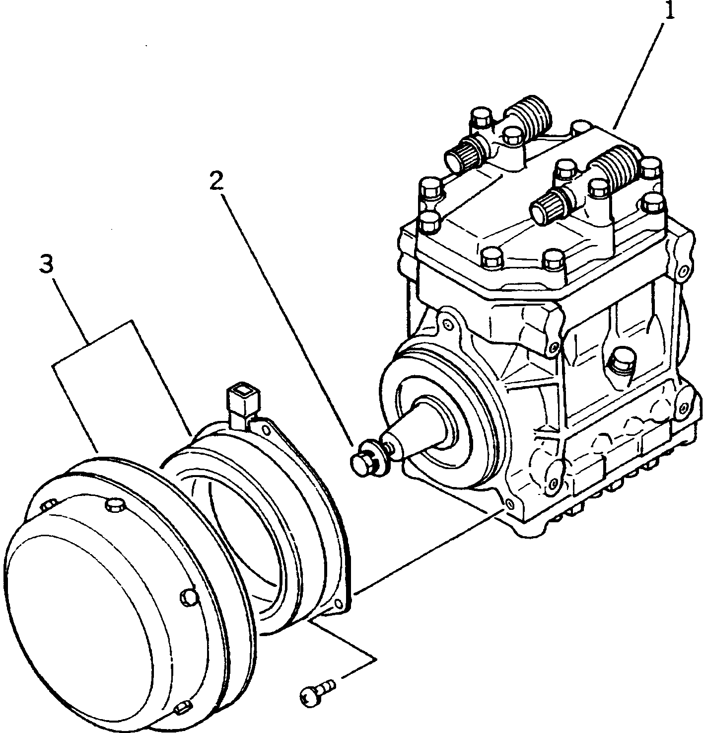 компрессор в сборе 195-Z11-5300 KOMATSU