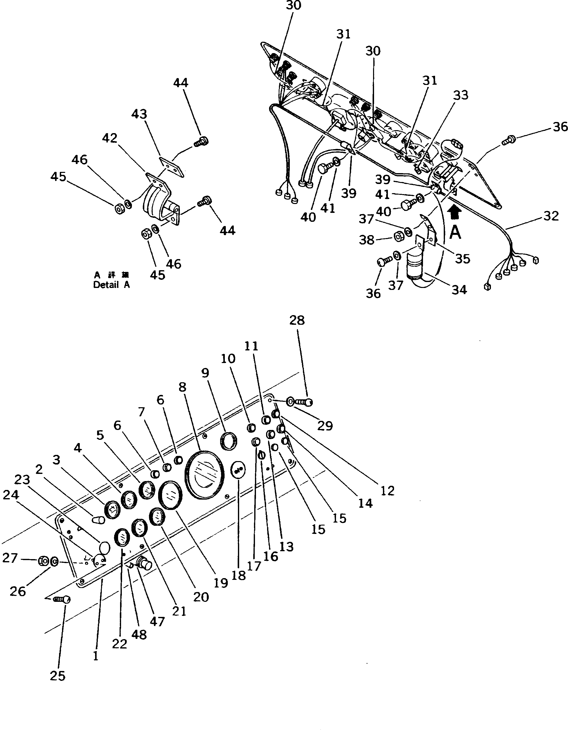 LAMP,BRAKE OIL 567-06-41121 KOMATSU