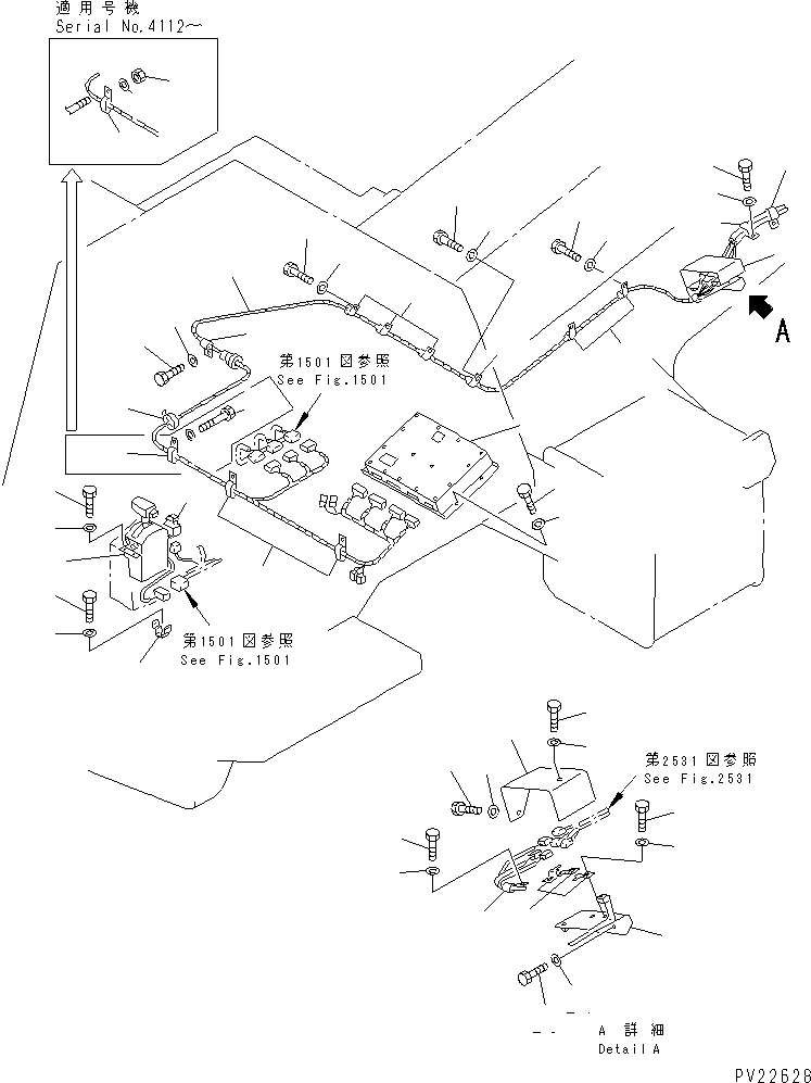 Жгут проводов 569-43-65112 KOMATSU