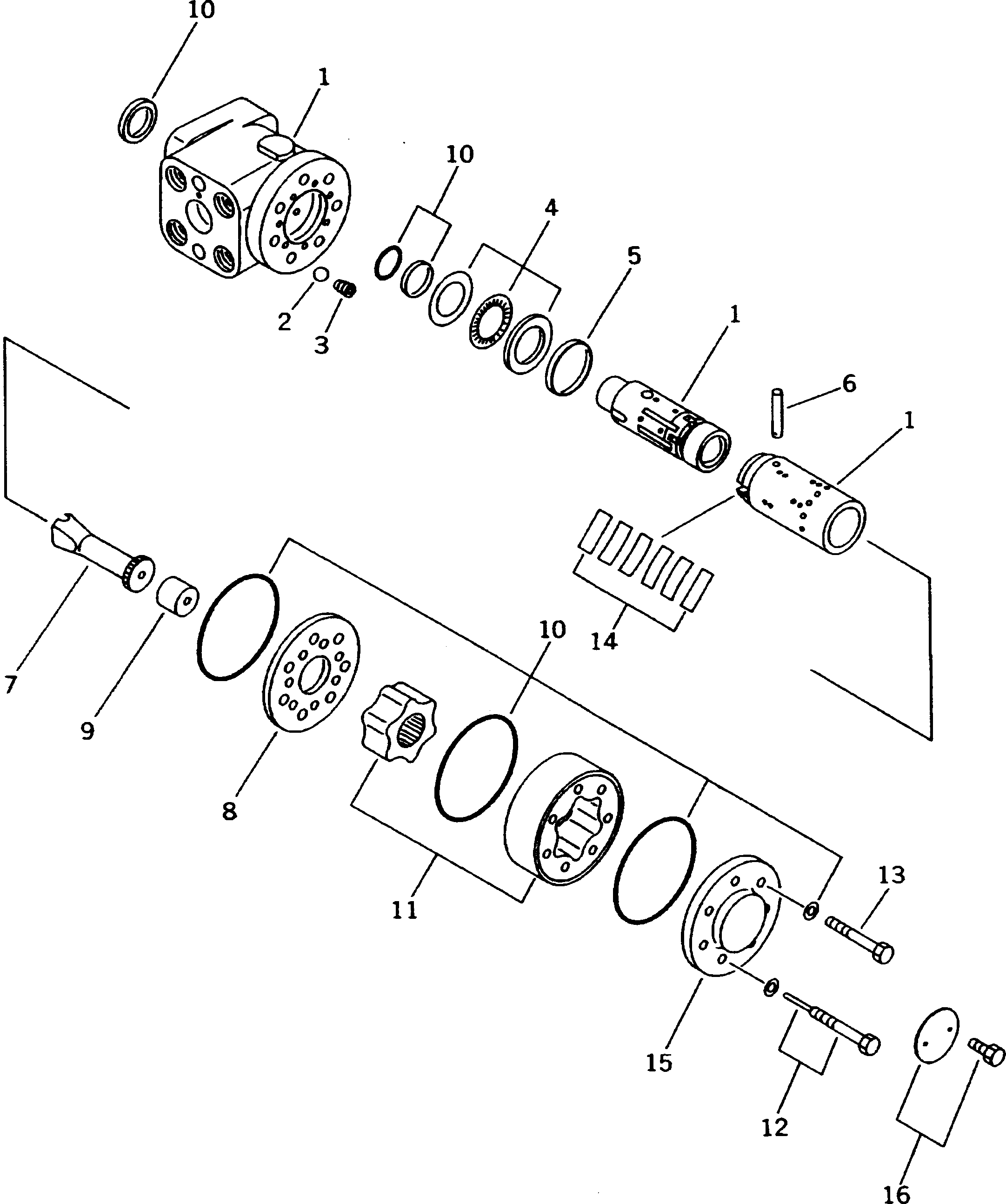 STEERING VALVE,(SEE FIG. 4211A) (\2\567-40-43500) KOMATSU