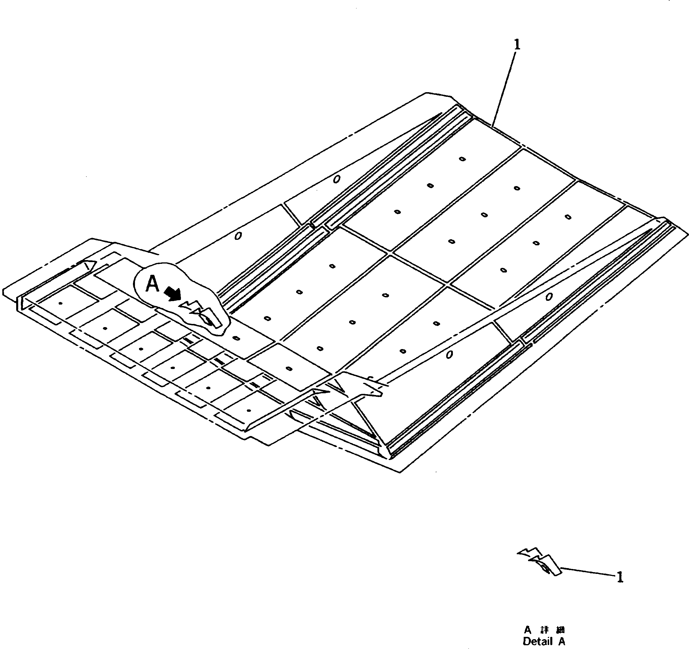 LINER,ROCK BODY 561-83-61800 KOMATSU