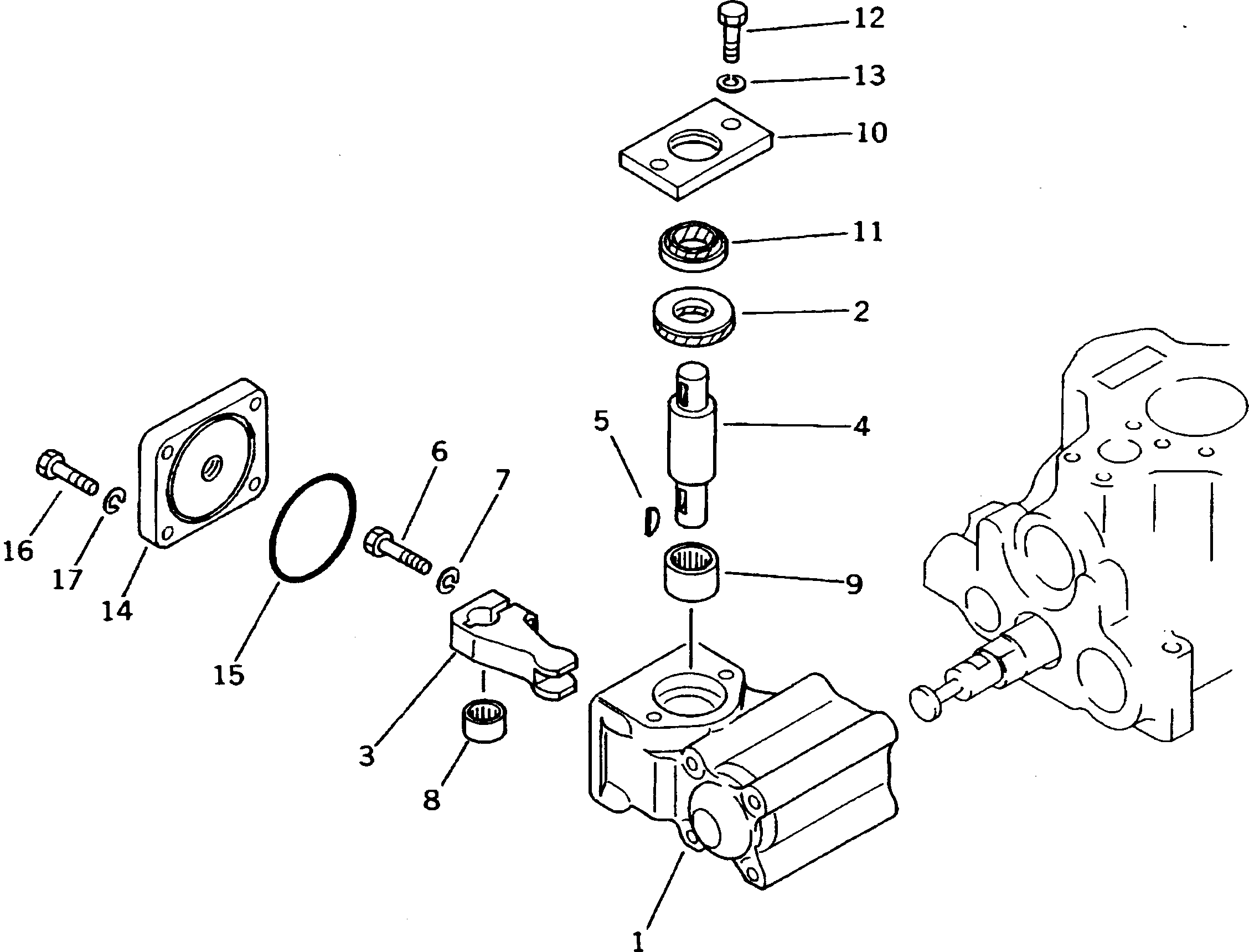 HOIST VALVE ASS'Y (709-91-12201) KOMATSU