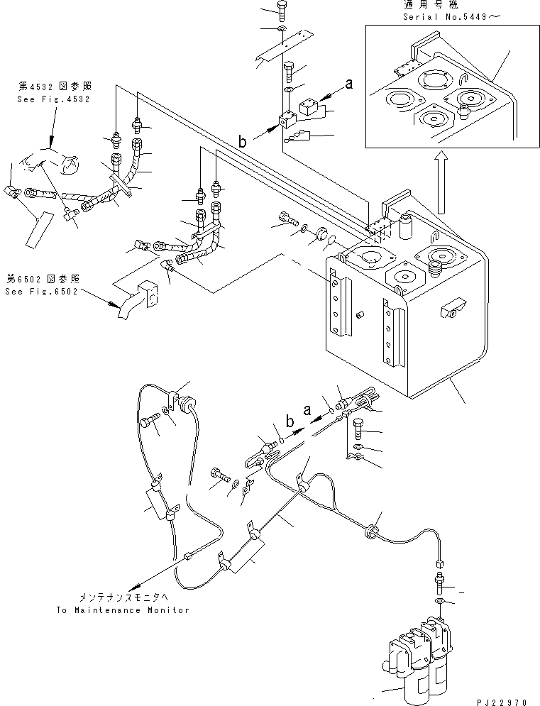 TANK,HYDRAULIC 566-60-6B111 KOMATSU
