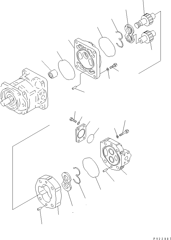 Кольцо (\7\705-18-03470) KOMATSU