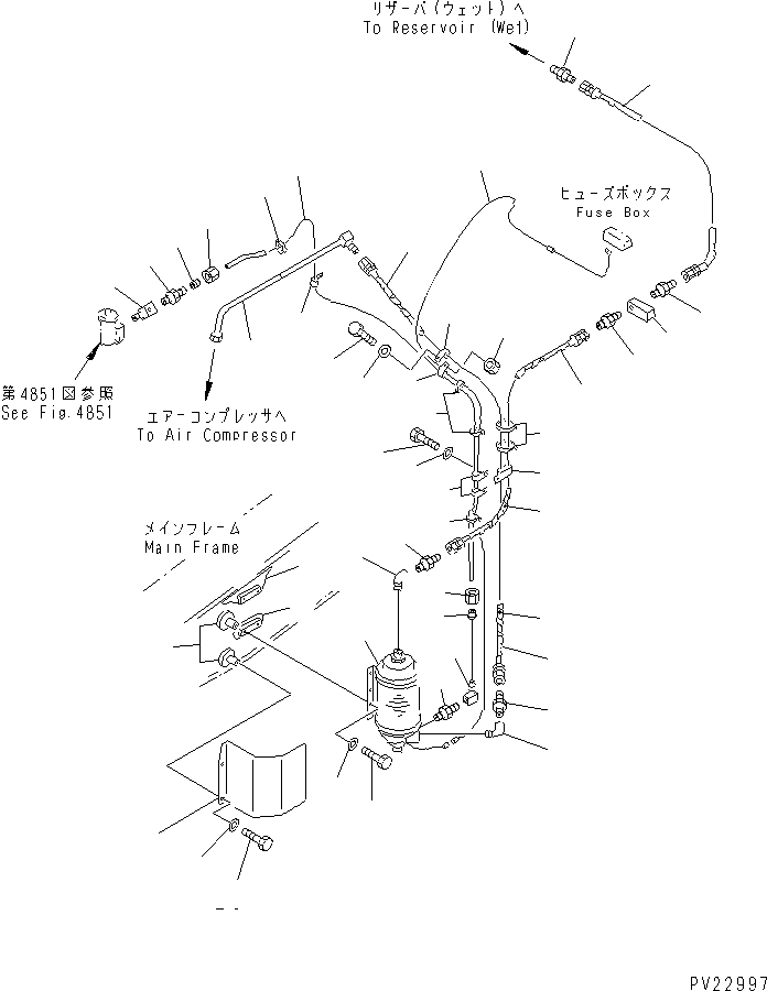 Трубка 07822-00431 KOMATSU