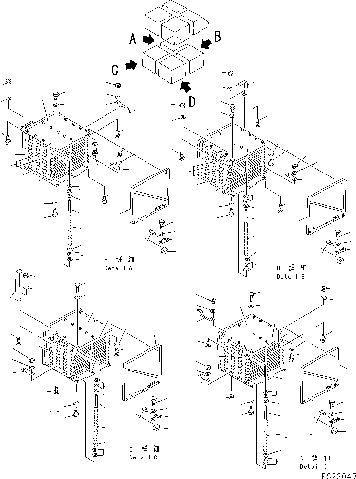 RESISTOR UNIT,NO.1 581-08-17710 KOMATSU