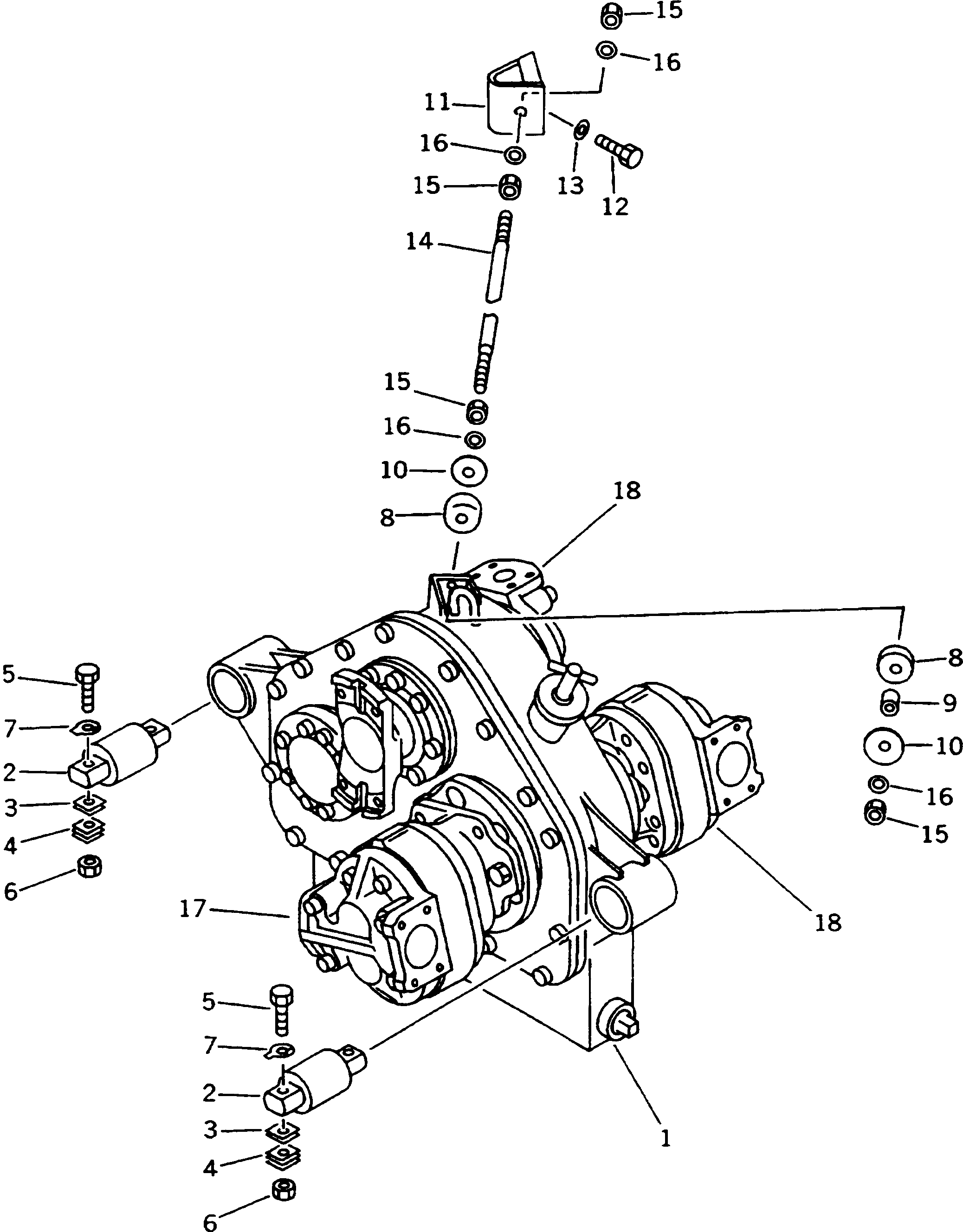 Шайба 01650-21412 KOMATSU