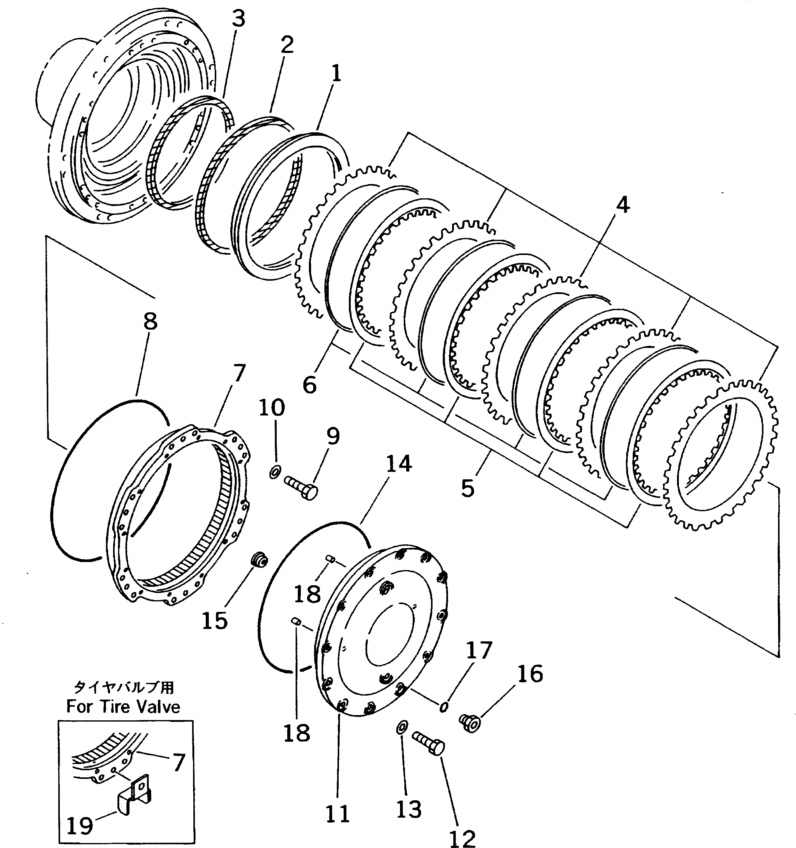 Фиксатор 566-88-71740 KOMATSU