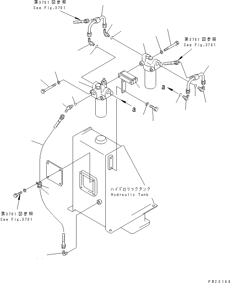 Фильтр в сборе 566-88-6D710 KOMATSU