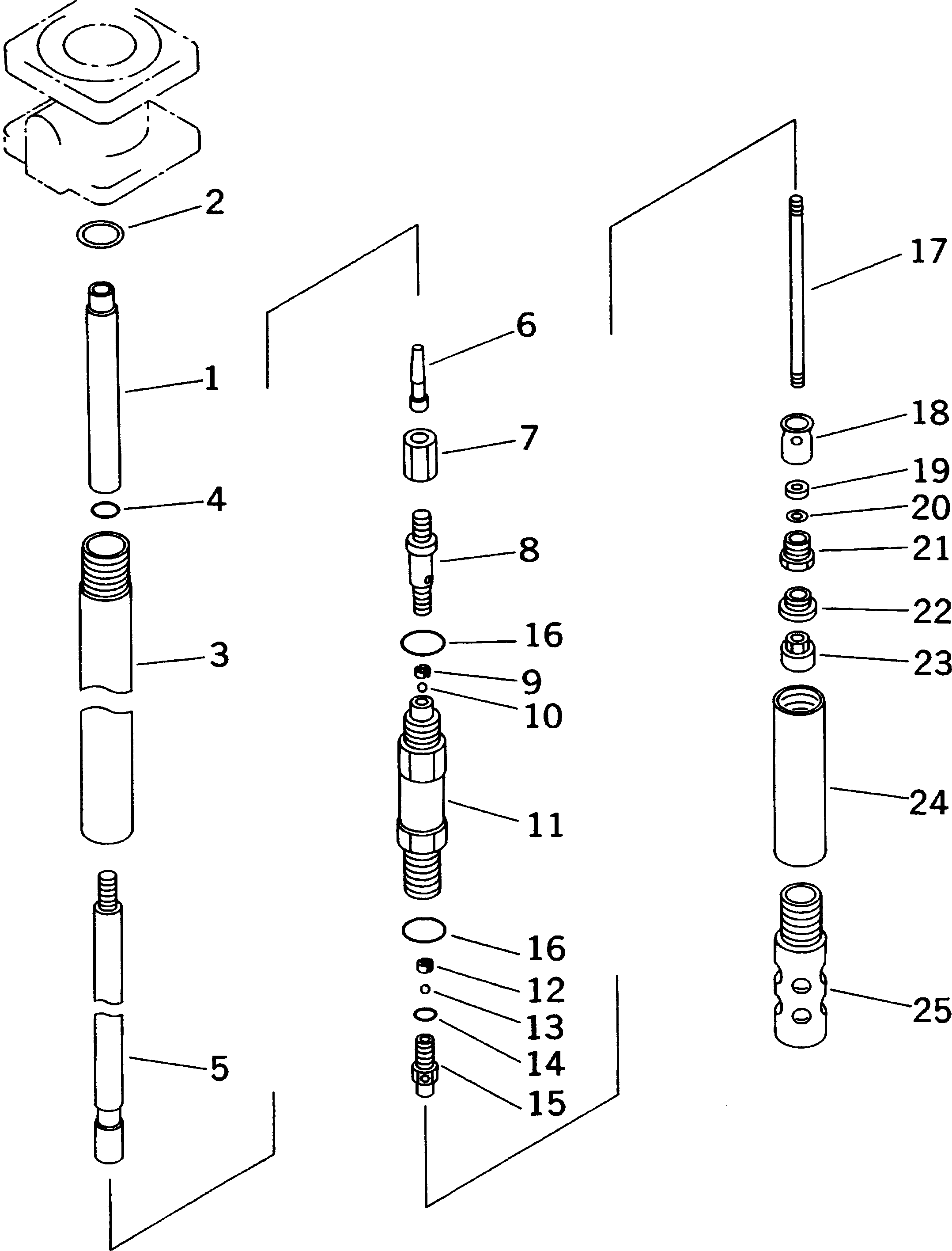 BUSHING ASS'Y,PLUNGER LI90554 KOMATSU