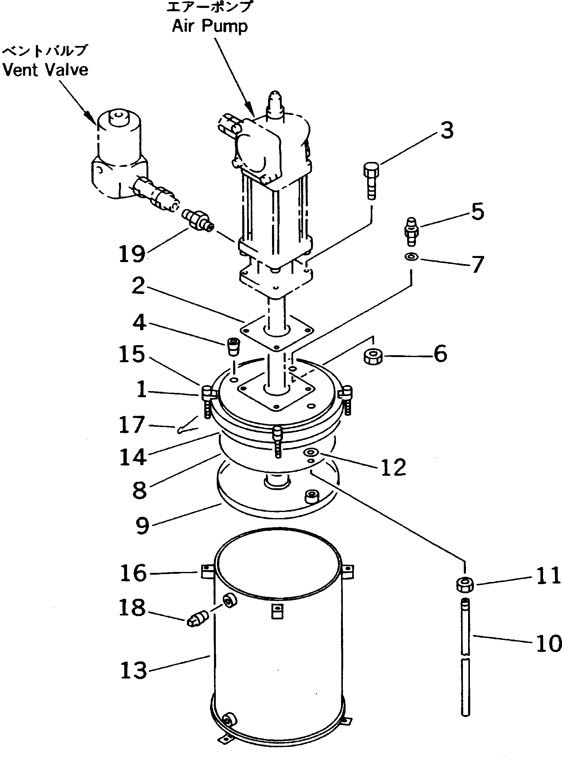 LATCH ASS'Y LI91086 KOMATSU