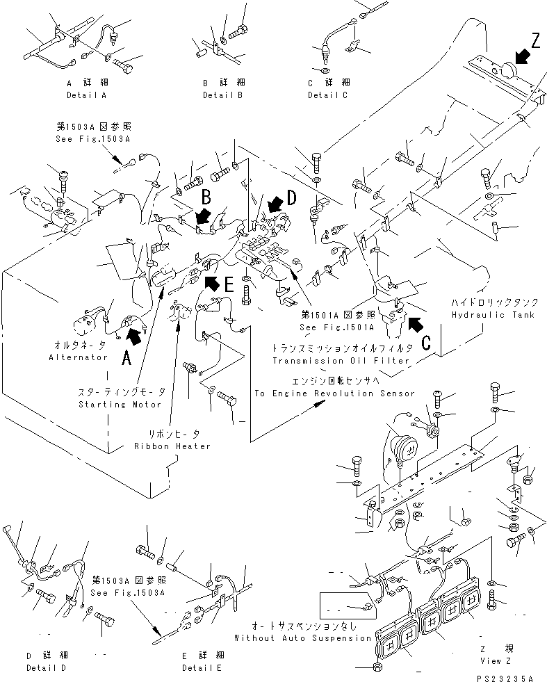 Жгут проводов 566-06-6A513 KOMATSU