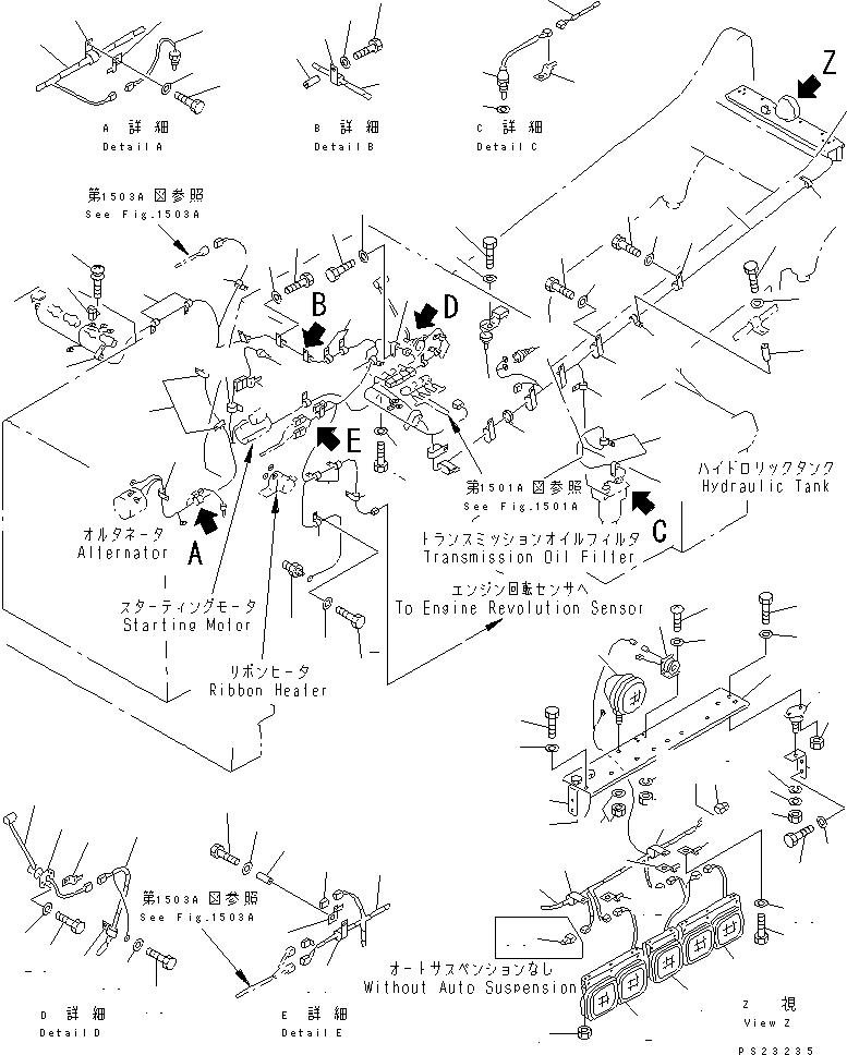 Жгут проводов 566-06-6A514 KOMATSU