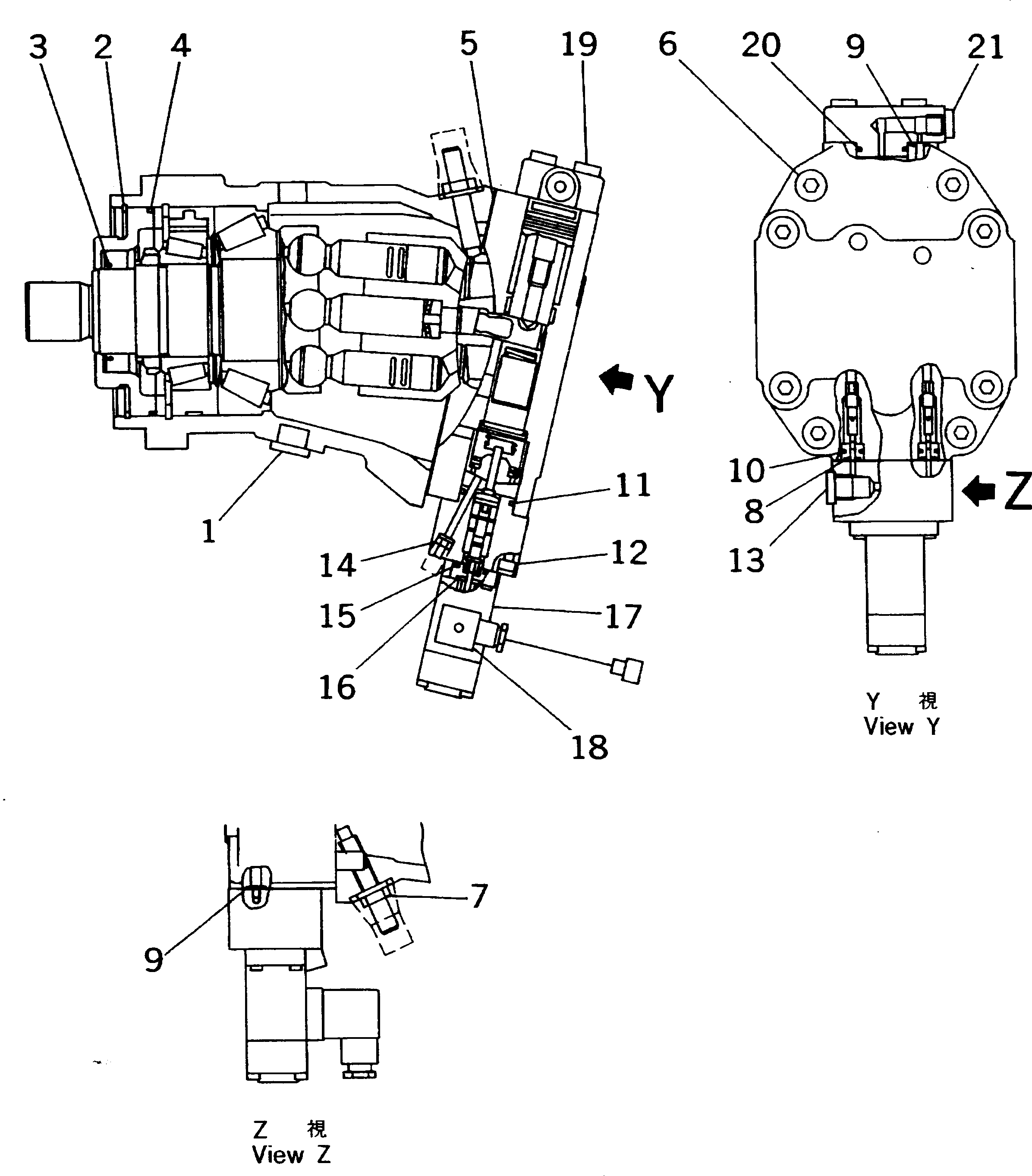 Уплотнительное кольцо круглого сечения UC1300045003 KOMATSU
