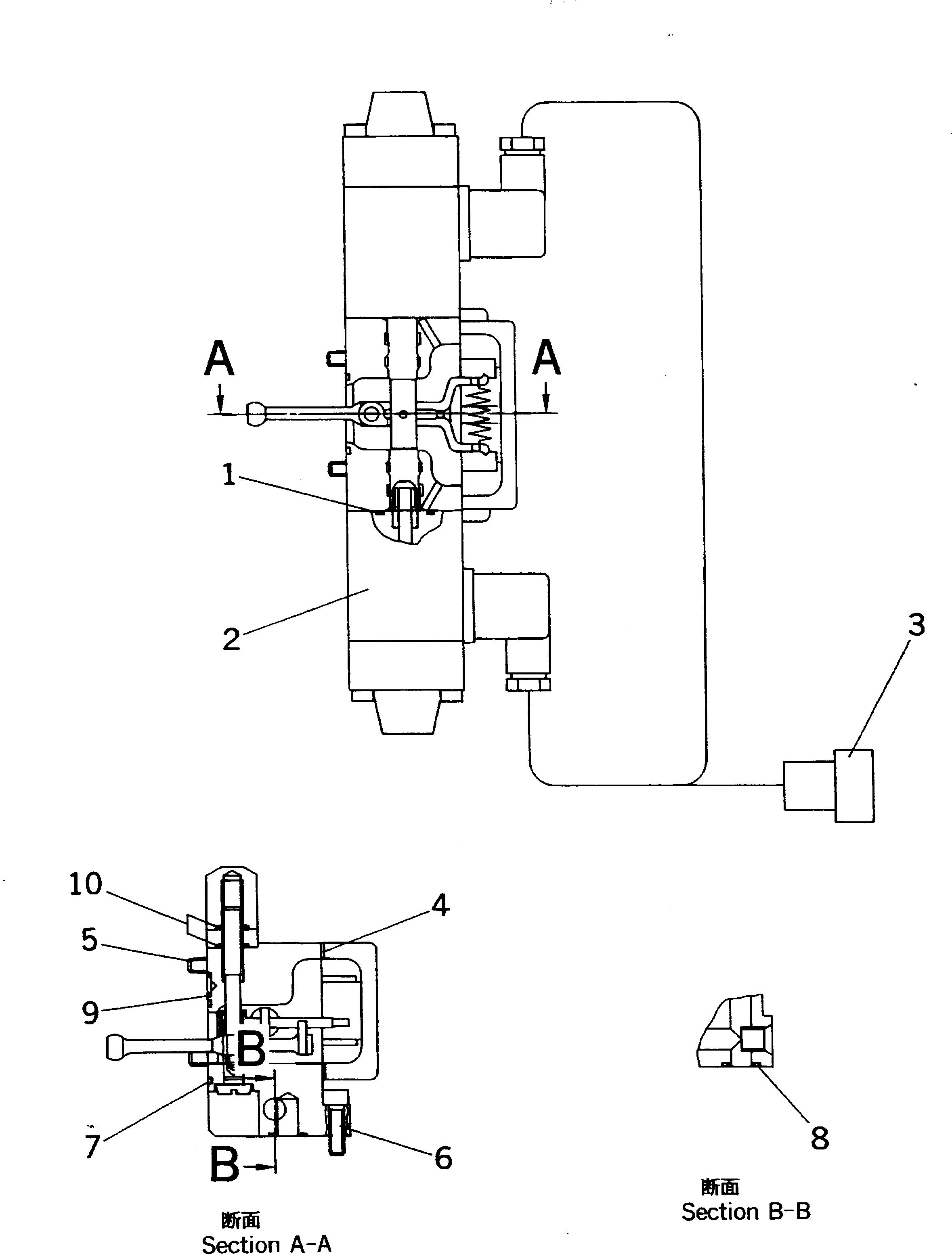 Электромагнит UC4704282834 KOMATSU
