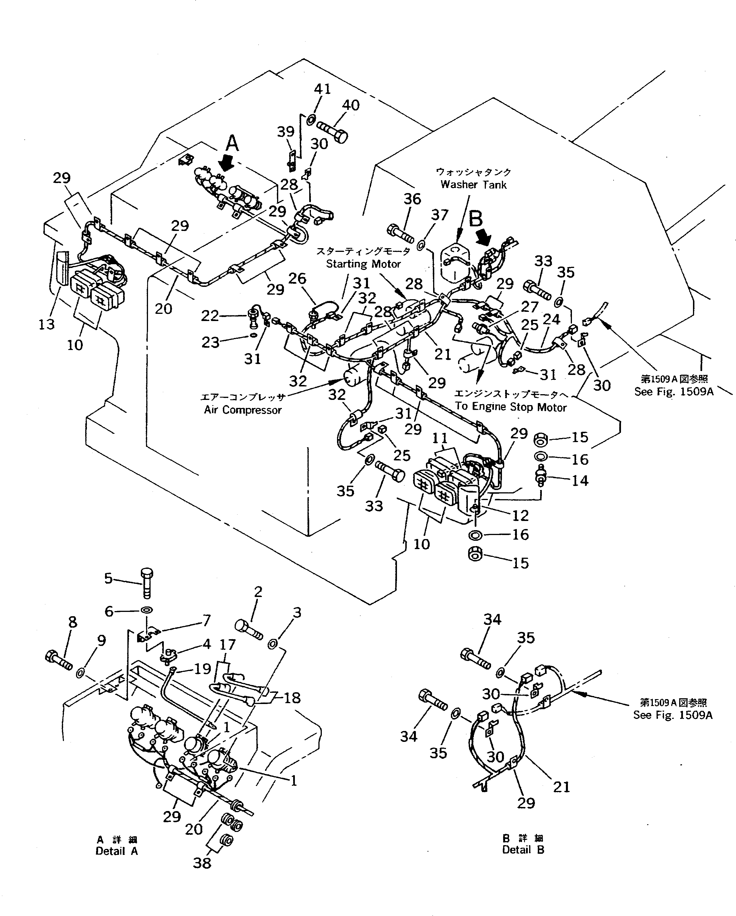Жгут проводов 569-06-62524 KOMATSU