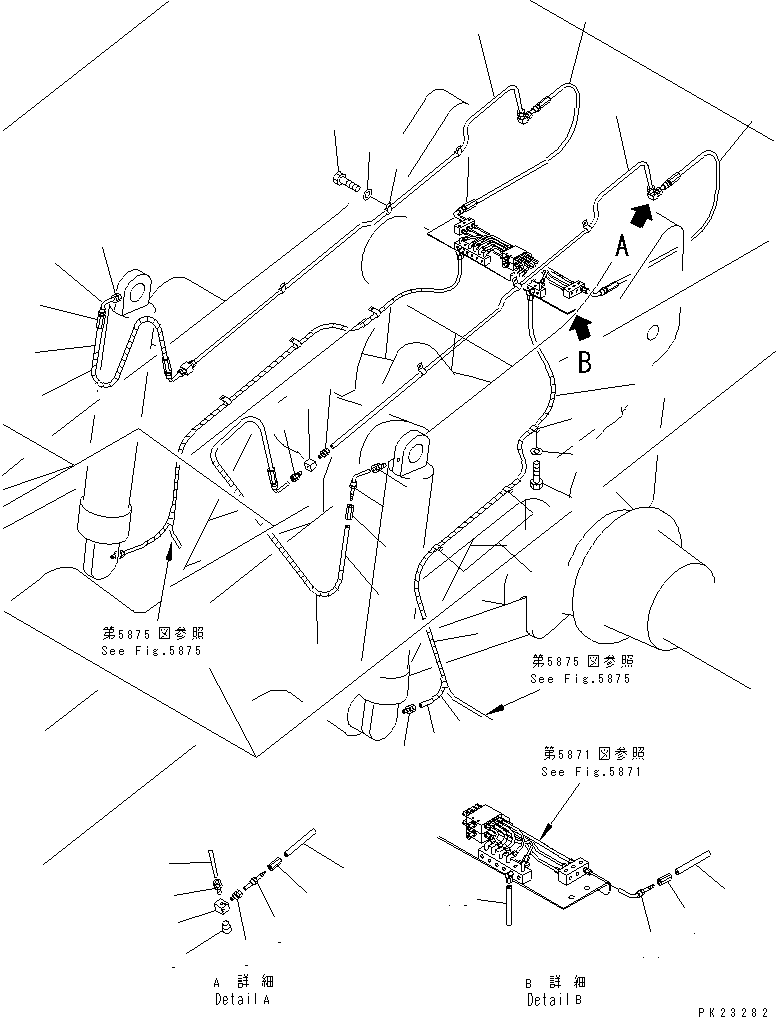 BLOCK WELDED 573-46-42170 KOMATSU