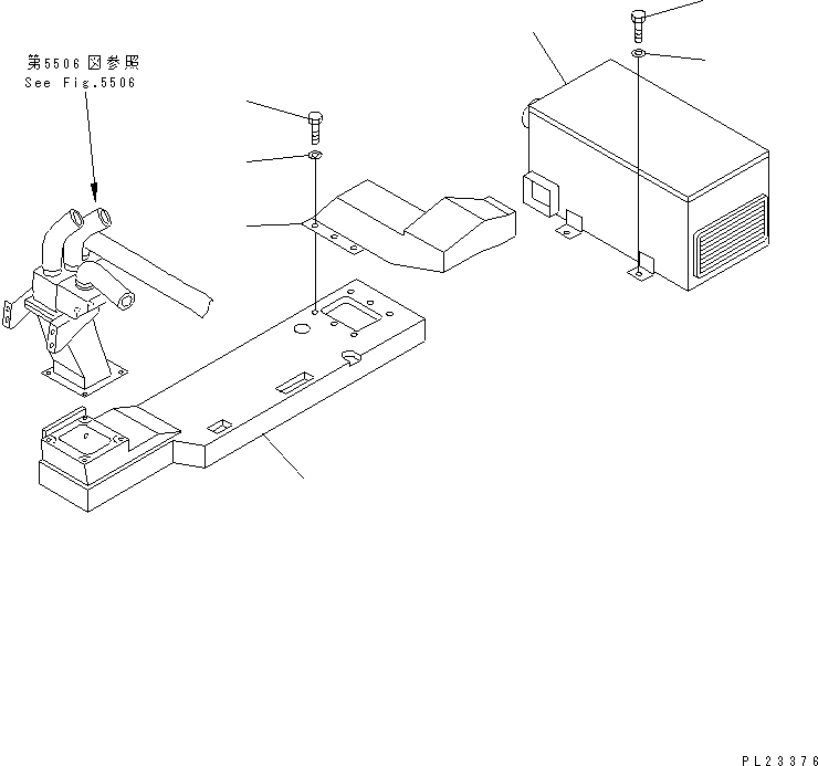 AIR CONDITIONER UNIT (567-07-42210) KOMATSU