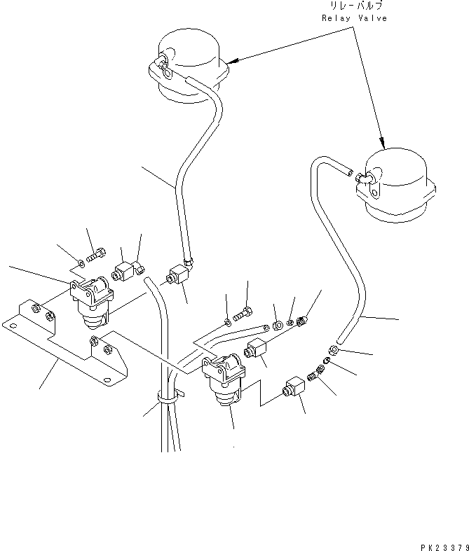 RATIO VALVE ASS'Y (569-88-63510) KOMATSU