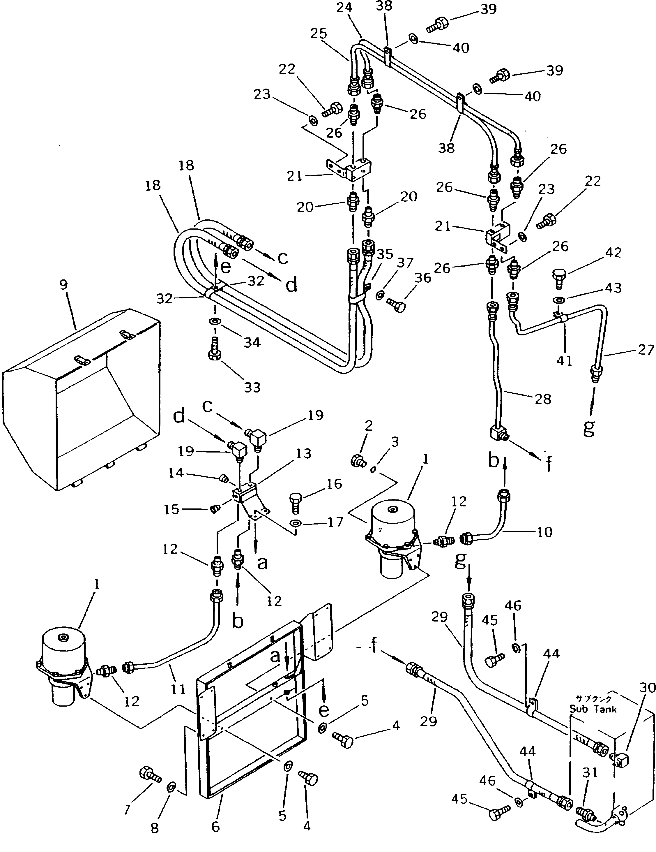 BRAKE CHAMBER ASS'Y,(SEE FIG. 3623) (424-35-15401) KOMATSU