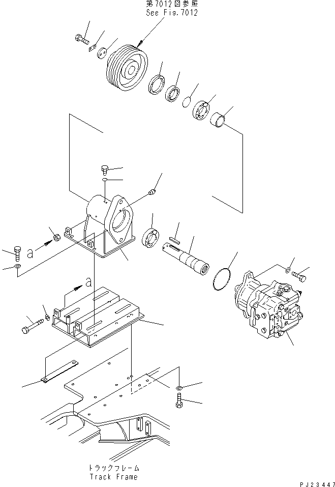 Ключ 04000-01585 KOMATSU