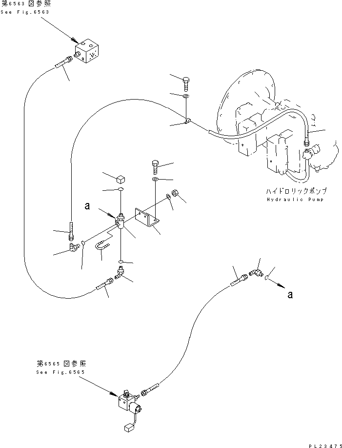 Шланг 07102-02304 KOMATSU