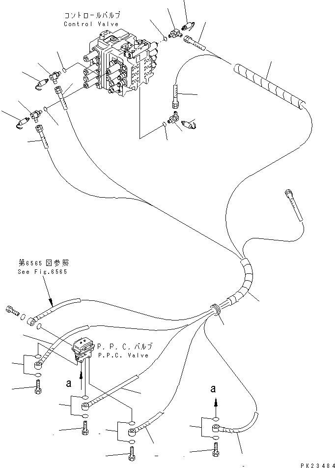 Угольник 8221-62-1540 KOMATSU