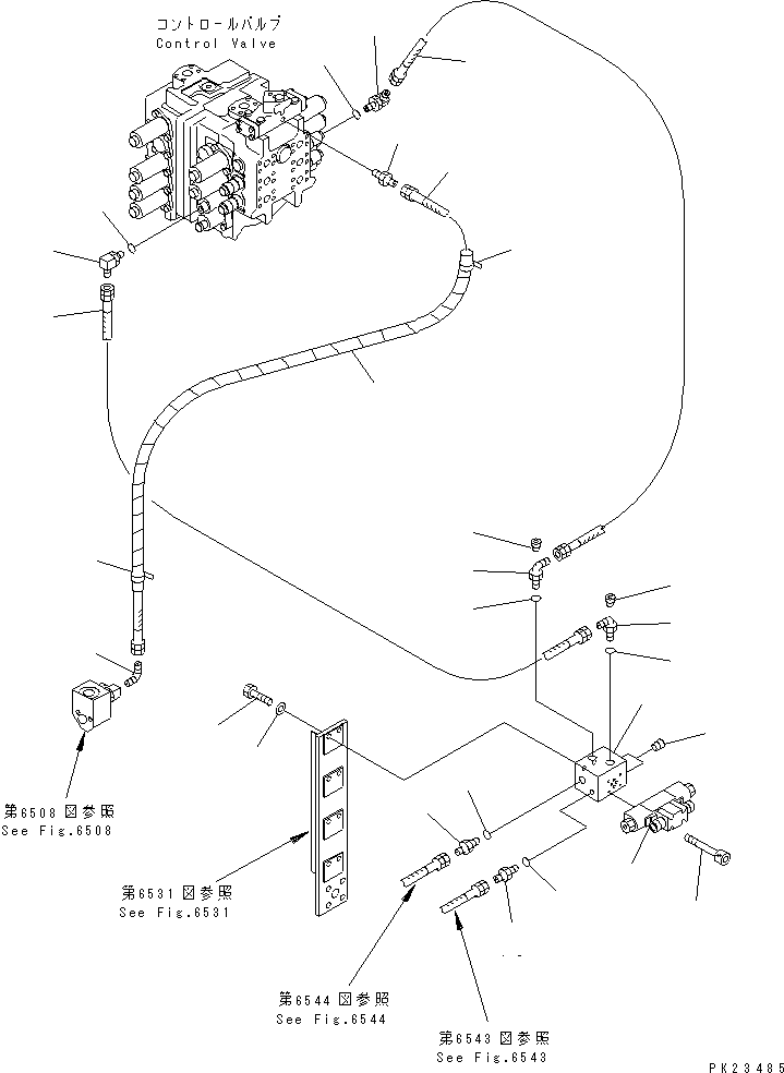 Клапан в сборе 8229-60-1050 KOMATSU