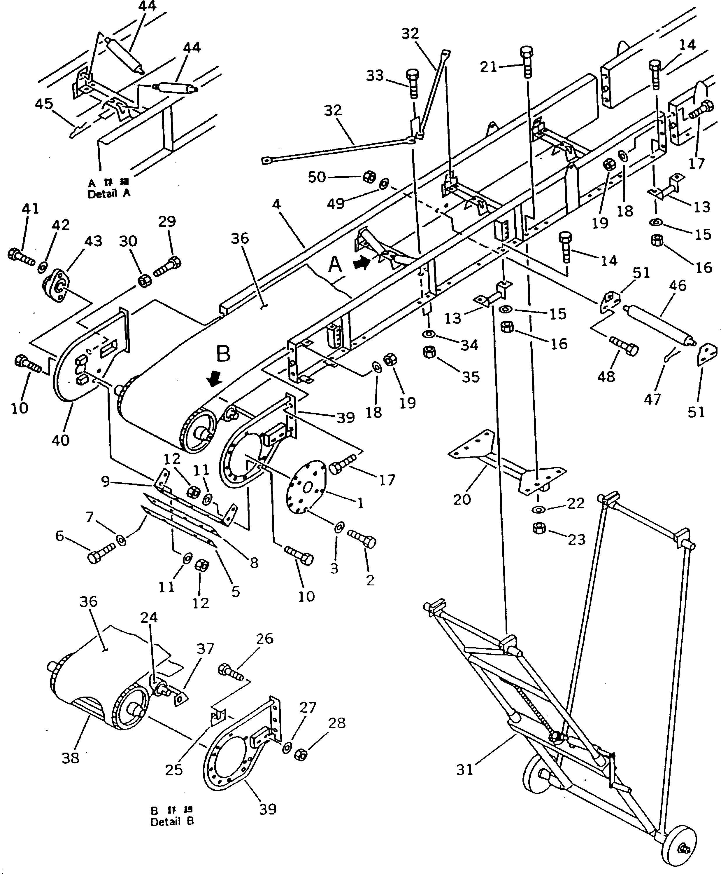 FRAME,(7M) KWKKS-75-56110 KOMATSU